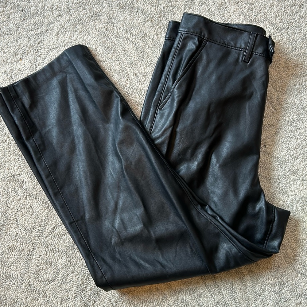 Levi’s Math Club Faux Leather Pants Size 30